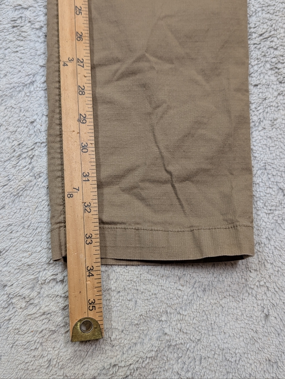 Vuori Pants Mens XL Beige Khaki Ripstop Climber Durable Slim Fit Hiking Trail - Picture 4 of 6